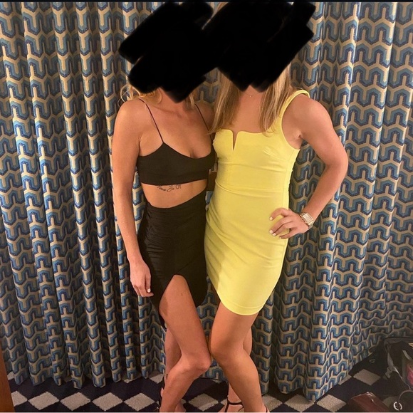 Likely Bold Yellow Mini Dress - Picture 6 of 7